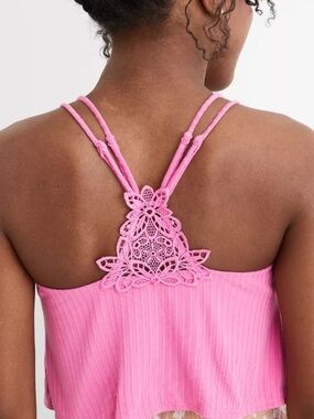 Aerie Ribbed Crop Top Bralette